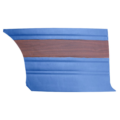 68 SPORT SATELLITE/GTX HARDTOP REAR PANELS - BLUE