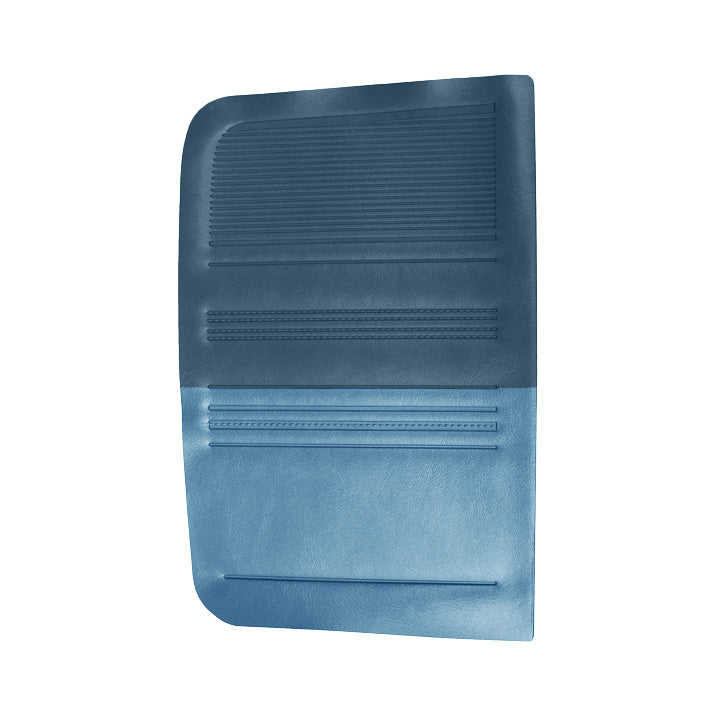 68 CORONET RT/500 CONVERTIBLE REAR PANELS - DARK BLUE/LIGHT BLUE