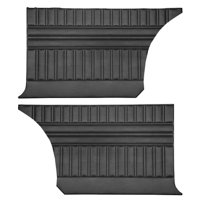 68 CORONET 440/SUPERBEE HARDTOP REAR PANELS - BLACK