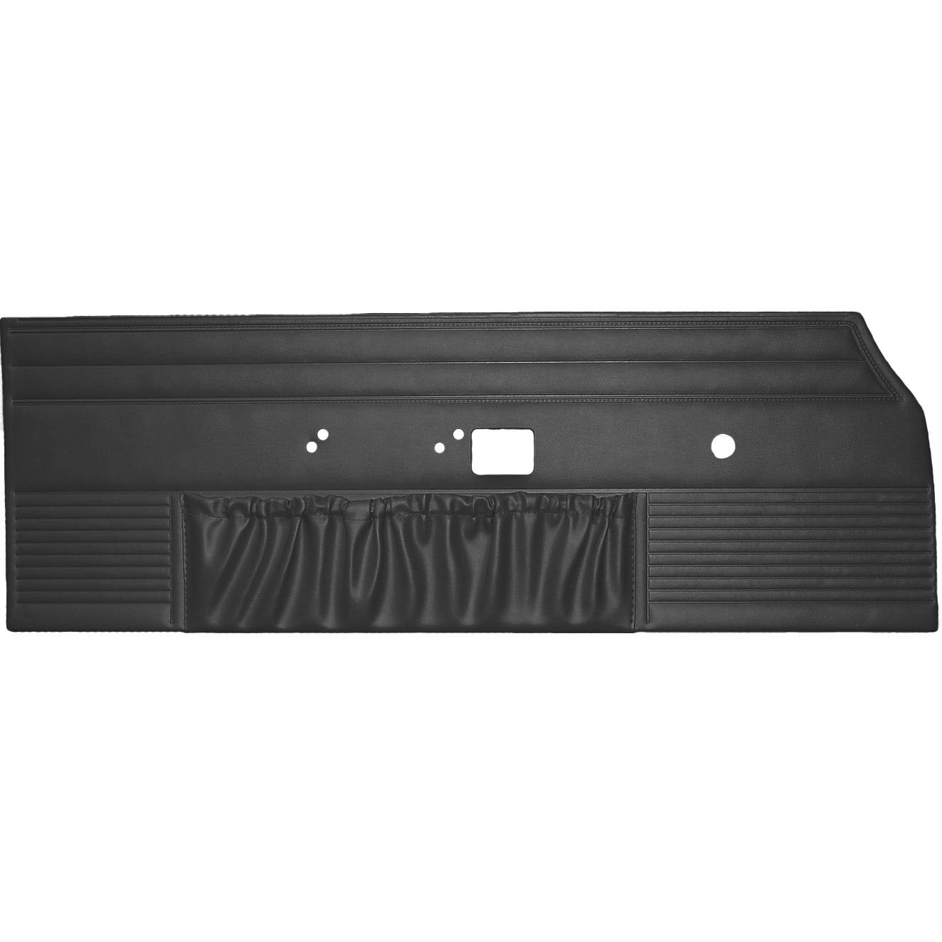 1968 Charger Door Panels - Black - Legendary Auto Interiors