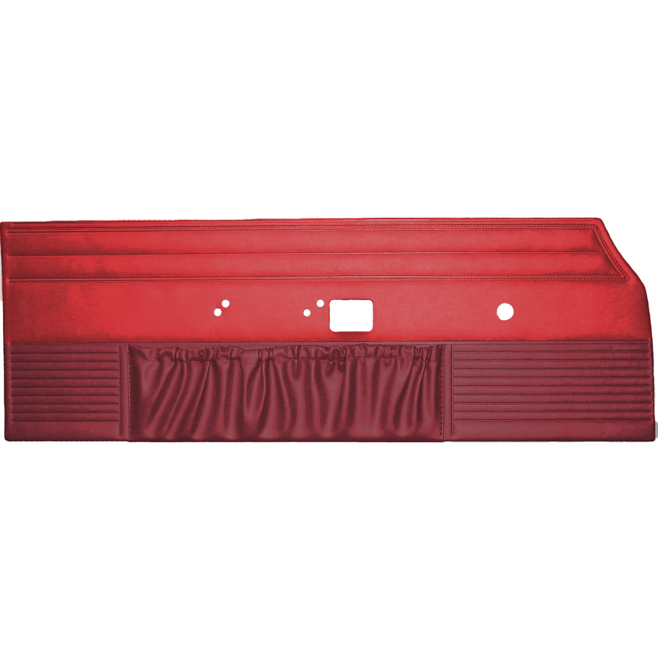 68 CHARGER FRONT DOOR PANELS - RED/MAROON