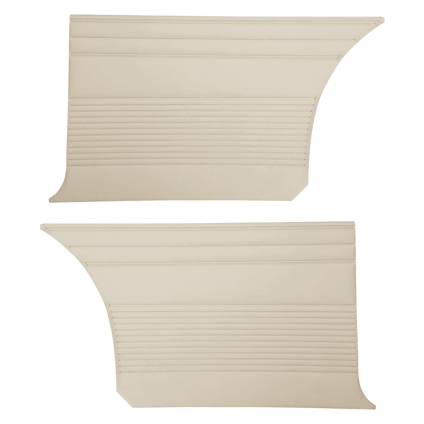 68 CHARGER HARDTOP REAR PANELS - PEARL WHITE