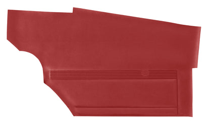 68 FIREBIRD "STANDARD" HARDTOP REAR PANELS (UNASSEMBLED) - RED