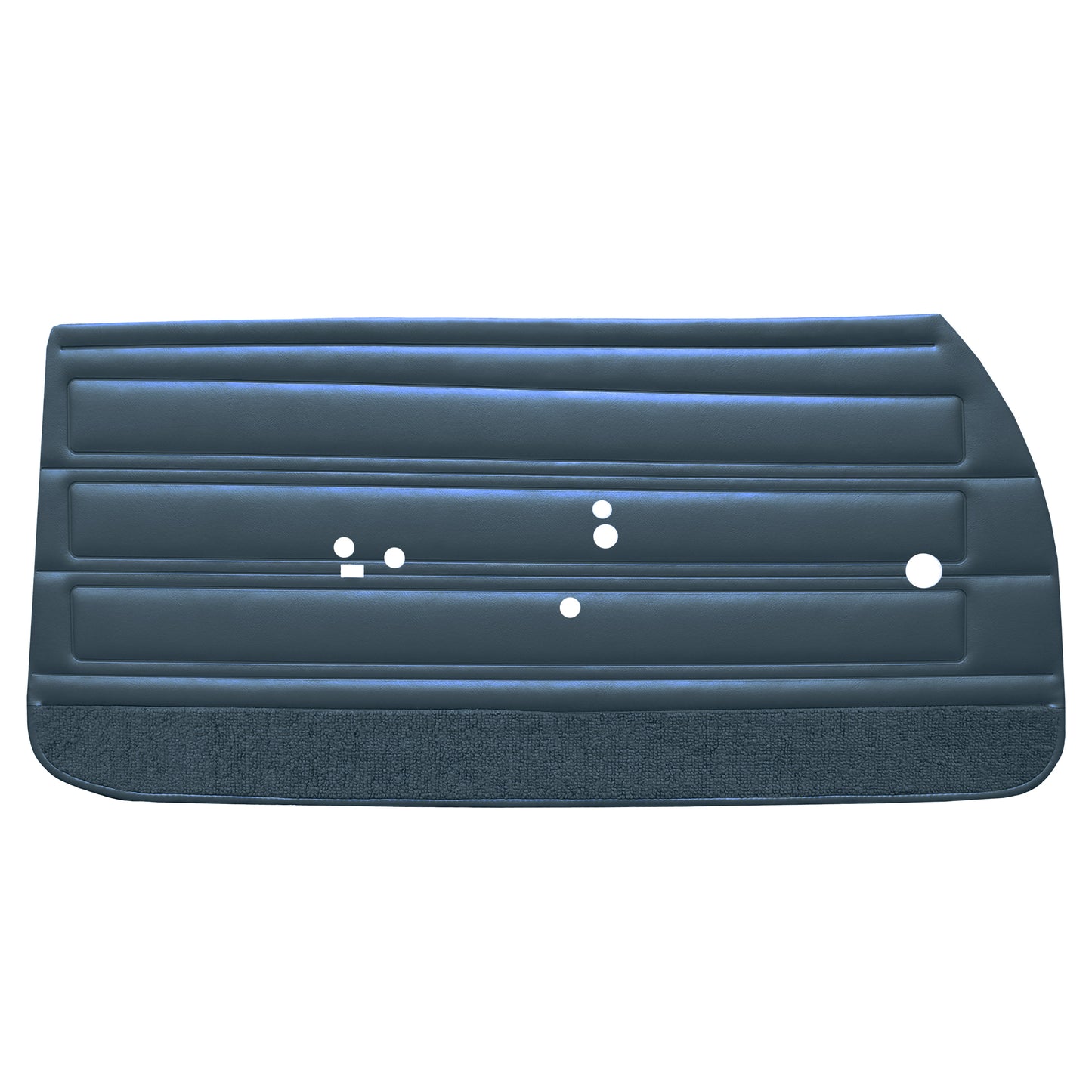 68 GTO/LEMANS FRONT DOOR PANELS (UNASSEMBLED) - BLUE