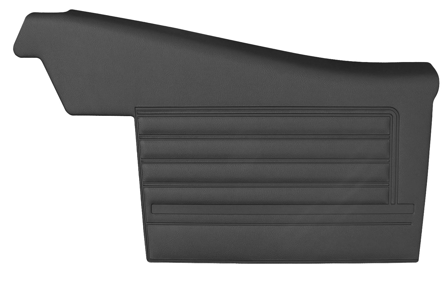 68 CHEVELLE/MALIBU CONVERTIBLE REAR PANELS (UNASSEMBLED) - BLACK