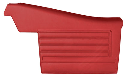 68 CHEVELLE/MALIBU CONVERTIBLE REAR PANELS (UNASSEMBLED) - RED