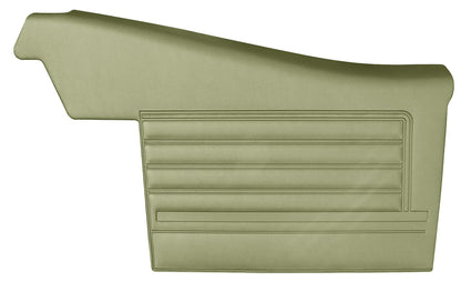 68 CHEVELLE/MALIBU CONVERTIBLE REAR PANELS (UNASSEMBLED) - WILLOW GOLD