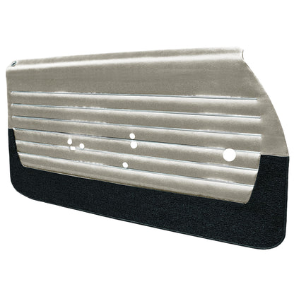 68 SKYLARK/GS "DELUXE" FRONT DOOR PANELS (PRE-ASSEMBLED) - FROST WHITE