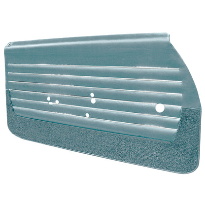 68 SKYLARK/GS "DELUXE" FRONT DOOR PANELS (PRE-ASSEMBLED) - BLUE
