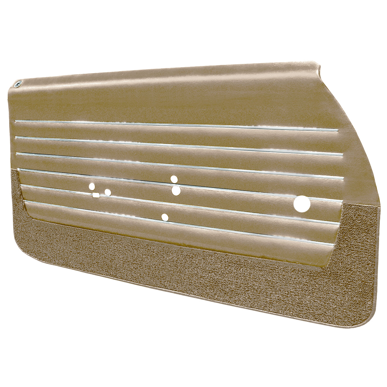 68 SKYLARK/GS "DELUXE" FRONT DOOR PANELS (PRE-ASSEMBLED) - BUCKSKIN