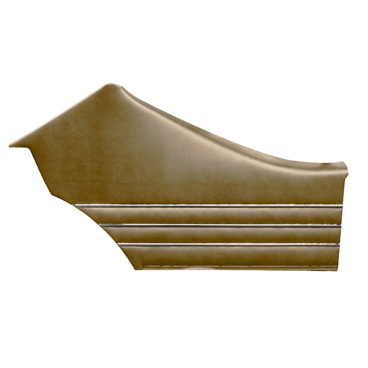 68 SKYLARK/GS "DELUXE" SPORT COUPE REAR PANELS (PRE-ASSEMBLED) - BUCKSKIN
