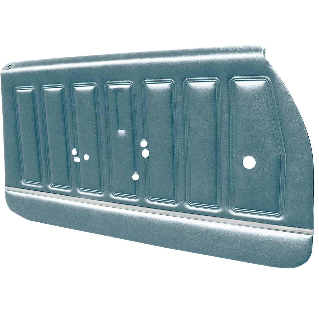 68 SKYLARK/GS "STANDARD" FRONT DOOR PANELS (PRE-ASSEMBLED) - BLUE
