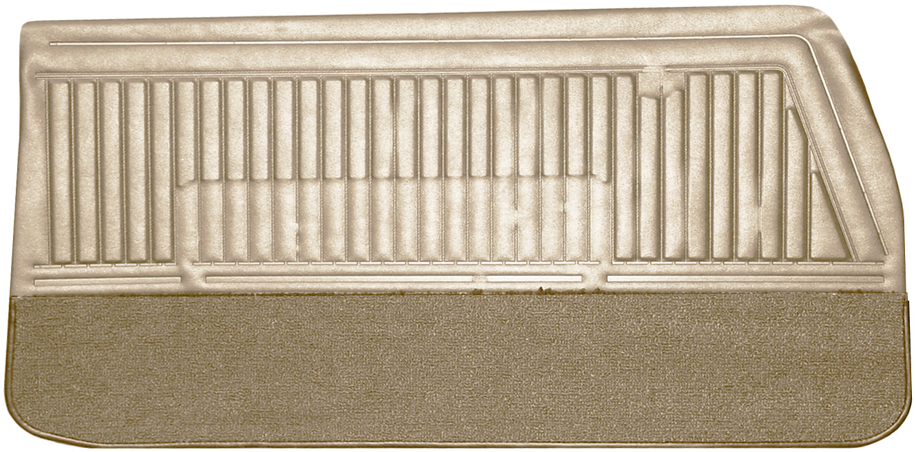 68 CUTLASS SUPREME FRONT DOOR PANELS (UNASSEMBLED) - PARCHMENT