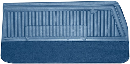 68 CUTLASS SUPREME FRONT DOOR PANELS (UNASSEMBLED) - MEDIUM BLUE