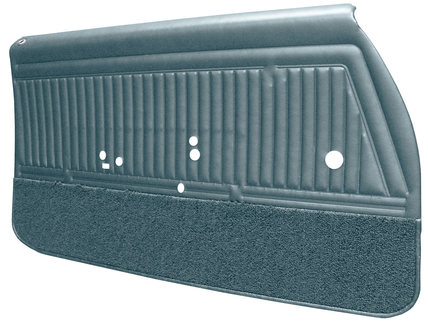 68 CUTLASS SUPREME FRONT DOOR PANELS (PRE-ASSEMBLED) - LIGHT BLUE