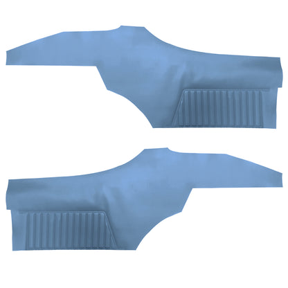 68 CUTLASS SUPREME HOLIDAY COUPE REAR PANELS (UNASSEMBLED) - MEDIUM BLUE