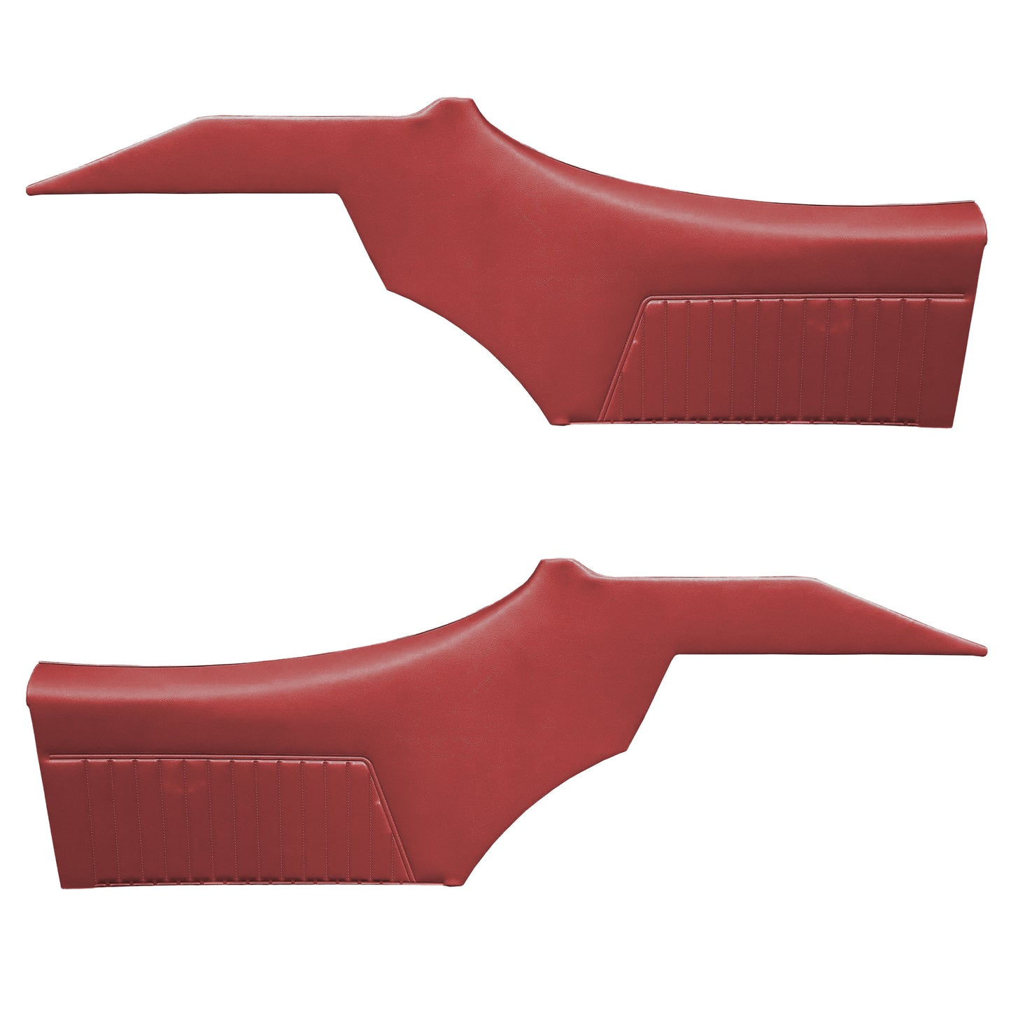 68 CUTLASS SUPREME HOLIDAY COUPE REAR PANELS (PRE-ASSEMBLED) - RED