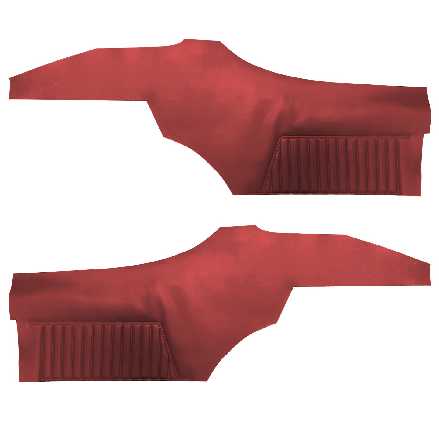 68 CUTLASS SUPREME HOLIDAY COUPE REAR PANELS (UNASSEMBLED) - RED