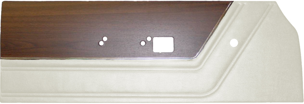 69 SATELLITE SPORT/GTX FRONT DOOR PANELS - WHITE