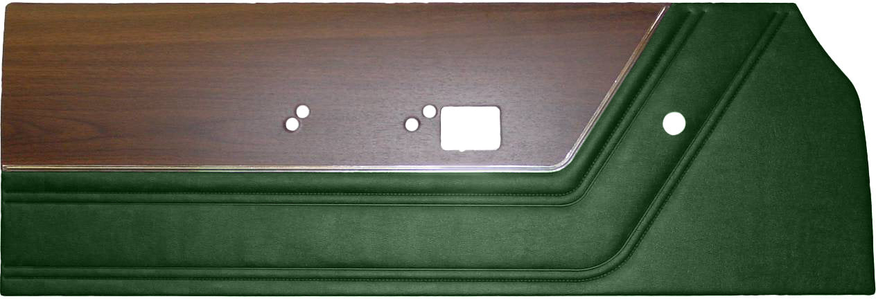 69 SATELLITE SPORT/GTX FRONT DOOR PANELS - GREEN