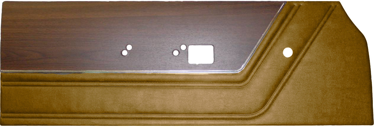 69 SATELLITE SPORT/GTX FRONT DOOR PANELS - SADDLE