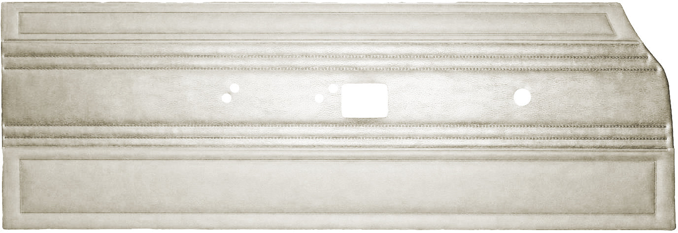 69 SATELLITE/ROADRUNNER "DECOR" FRONT DOOR PANELS - WHITE