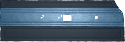 69 SATELLITE/ROADRUNNER "DECOR" FRONT DOOR PANELS - LIGHT BLUE/DARK BLUE