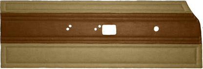 69 SATELLITE/ROADRUNNER "DECOR" FRONT DOOR PANELS - BRONZE/SADDLE
