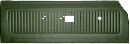 69 CORONET RT/500/SUPERBEE FRONT DOOR PANELS - GREEN
