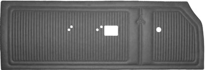69 CORONET 440/SUPERBEE FRONT DOOR PANELS - BLACK