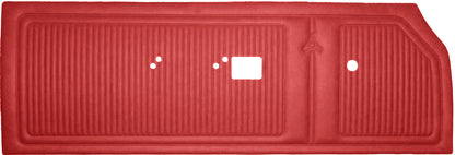 69 CORONET 440/SUPERBEE FRONT DOOR PANELS - RED