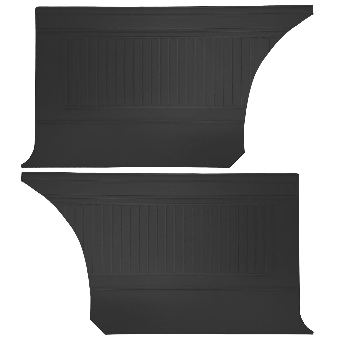 69 CORONET RT/500/SUPERBEE HARDTOP REAR PANELS - BLACK