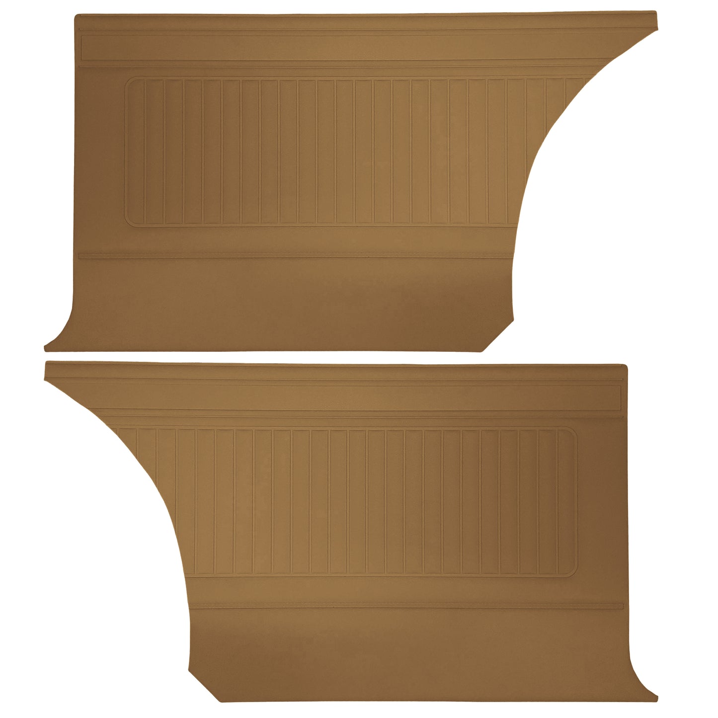 69 CORONET RT/500/SUPERBEE HARDTOP REAR PANELS - SADDLE