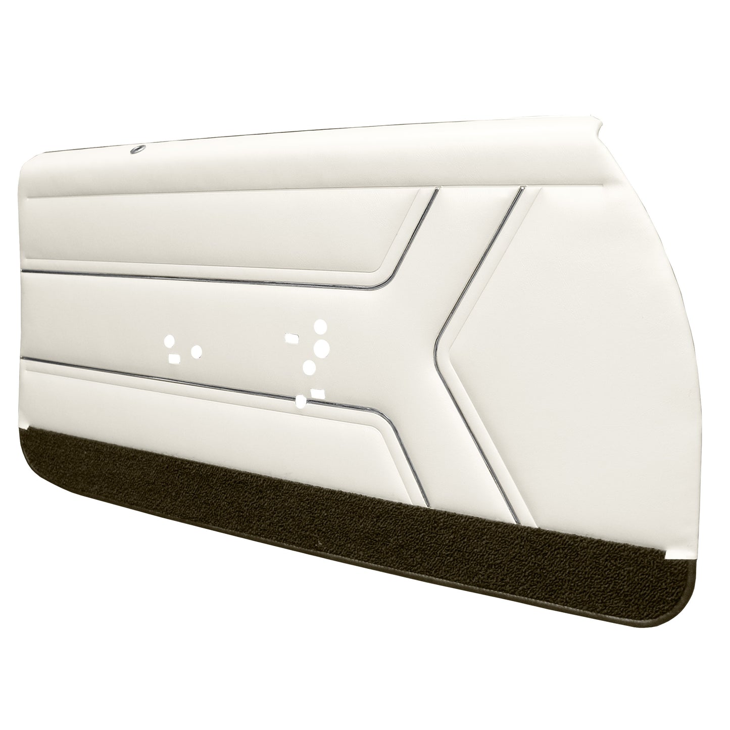 69 GTO/LEMANS FRONT DOOR PANELS (PRE-ASSEMBLED) - PARCHMENT