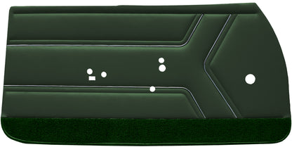 69 GTO/LEMANS FRONT DOOR PANELS (UNASSEMBLED) - GREEN