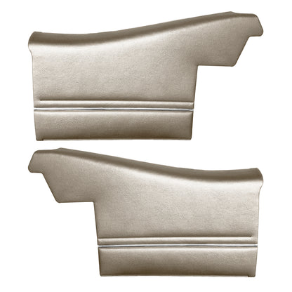 69 GTO/LEMANS CONVERTIBLE REAR PANELS (PRE-ASSEMBLED) - PARCHMENT