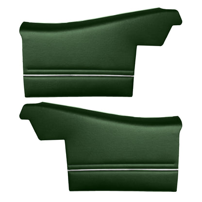 69 GTO/LEMANS CONVERTIBLE REAR PANELS (PRE-ASSEMBLED) - GREEN