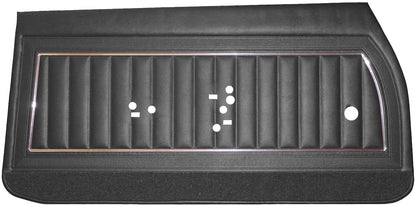 69 SKYLARK/GS "DELUXE" FRONT DOOR PANELS (UNASSEMBLED) - BLACK
