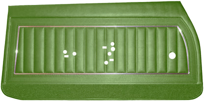 69 SKYLARK/GS "DELUXE" FRONT DOOR PANELS (UNASSEMBLED) - SRM GREEN