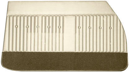 69 CUTLASS SUPREME FRONT DOOR PANELS (UNASSEMBLED) - PARCHMENT