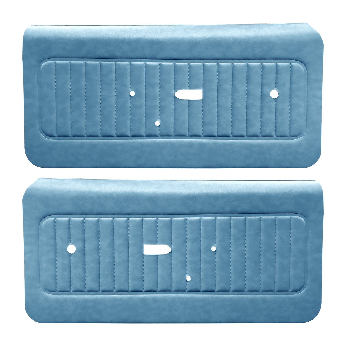 70 AMX/JAVELIN FRONT DOOR PANELS (PRE-ASSEMBLED) - BLUE