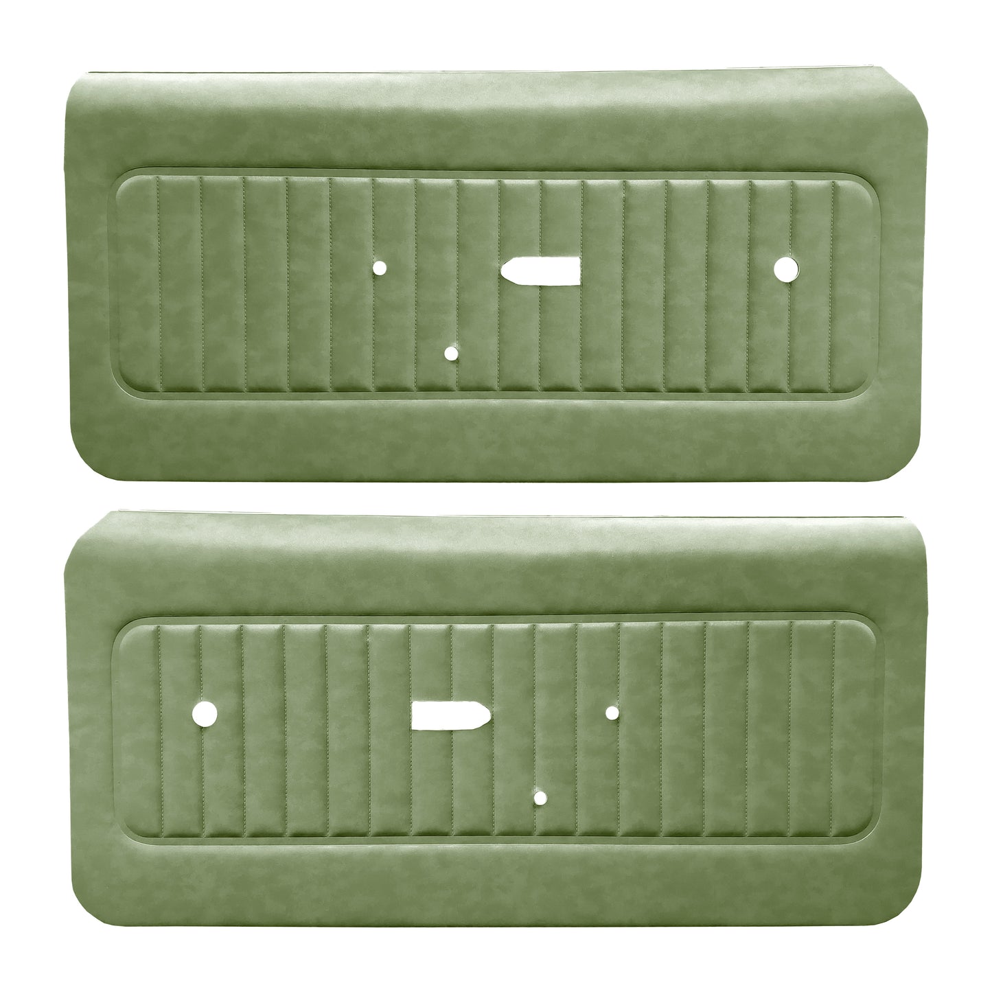 70 JAVELIN FRONT DOOR PANELS (PRE-ASSEMBLED) - GREEN