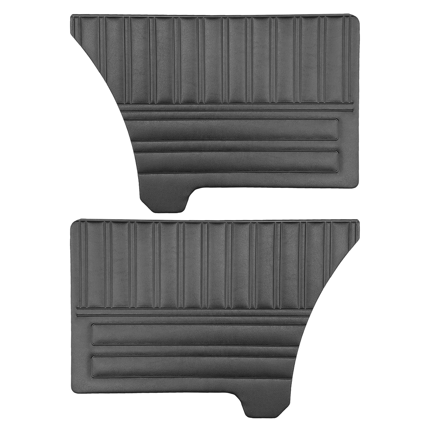 70 DUSTER FASTBACK REAR PANELS - BLACK