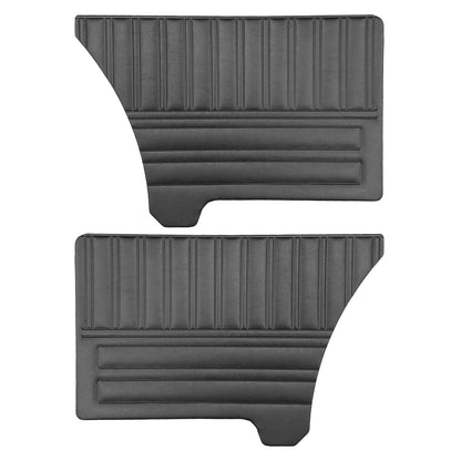 70 DUSTER FASTBACK REAR PANELS - BLACK