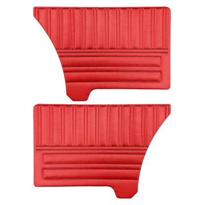 70 DUSTER FASTBACK REAR PANELS - RED