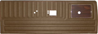 70 DUSTER FRONT "DECOR" FRONT DOOR PANELS W/ WOODGRAIN - BROWN