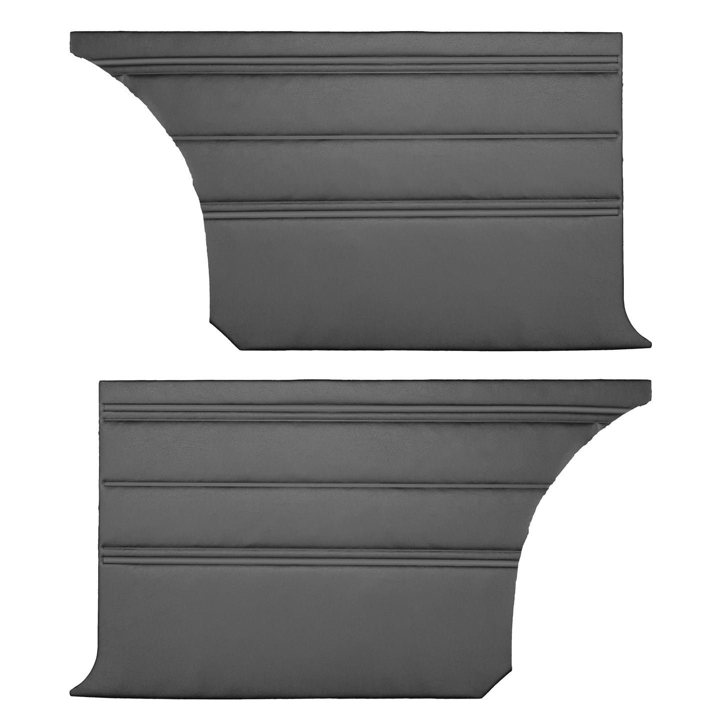 70 SPORT SATELLITE/ROADRUNNER/GTX/SUPERBIRD  HARDTOP REAR PANELS - BLACK