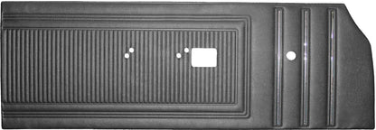 70 CORONET 440/SUPERBEE FRONT DOOR PANELS - BLACK