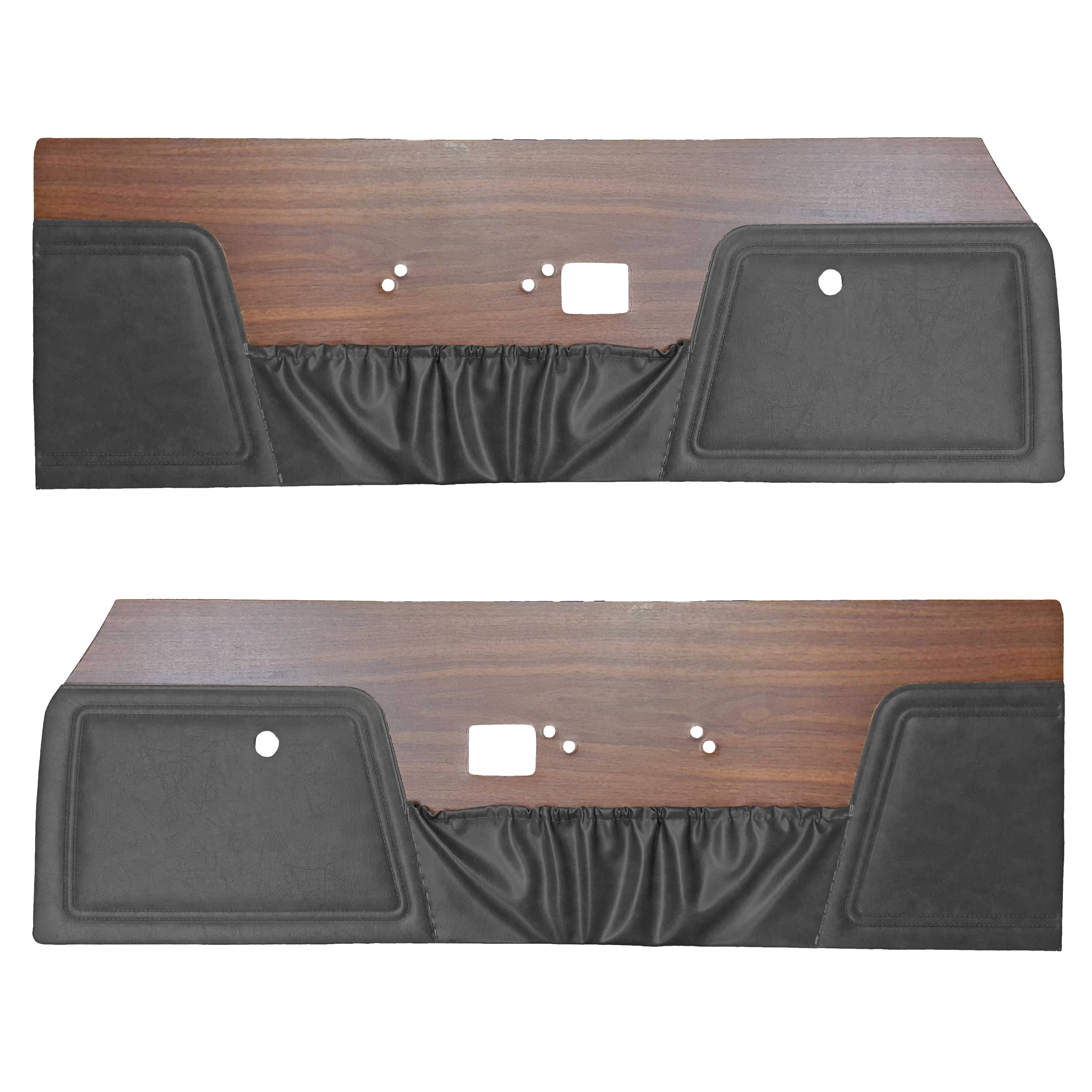 70 Charger Se Door Panels - Black - Legendary Auto Interiors