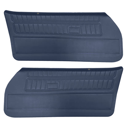 71 FIREBIRD/TRANS AM "STANDARD" DOOR PANELS (PRE-ASSEMBLED) - BLUE